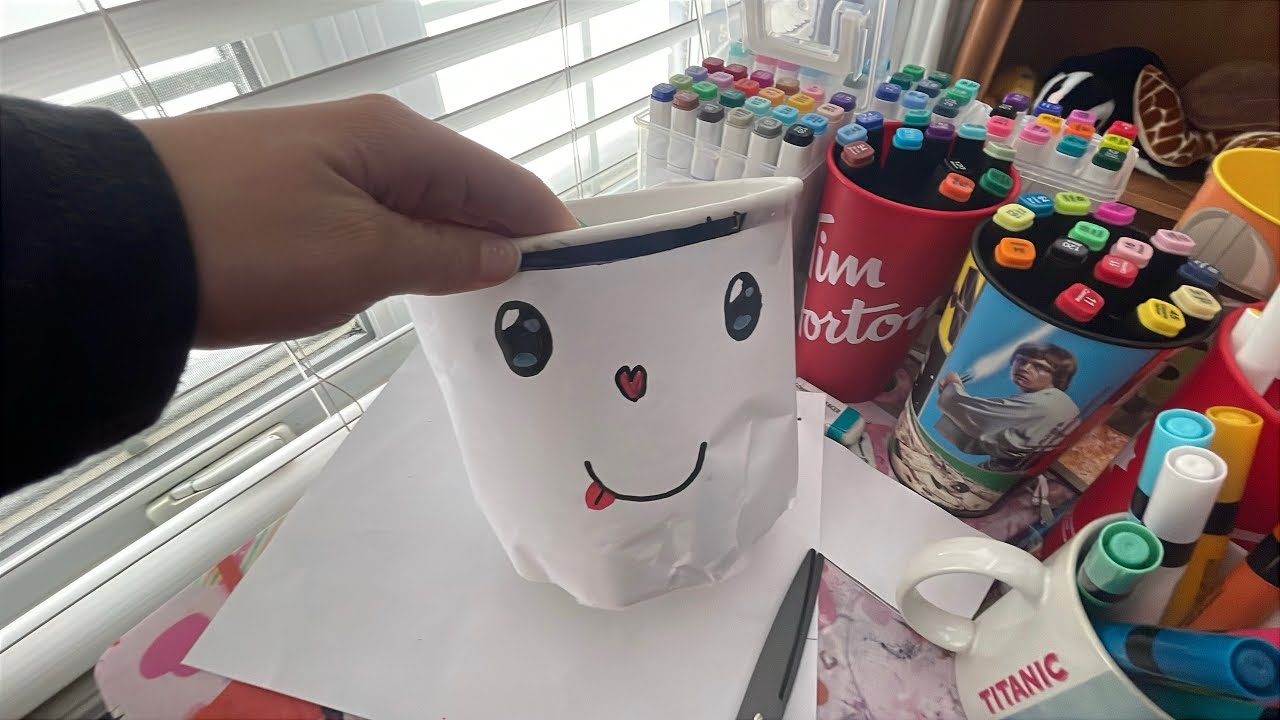 Redesigning My Marker Bucket 🖍️￼