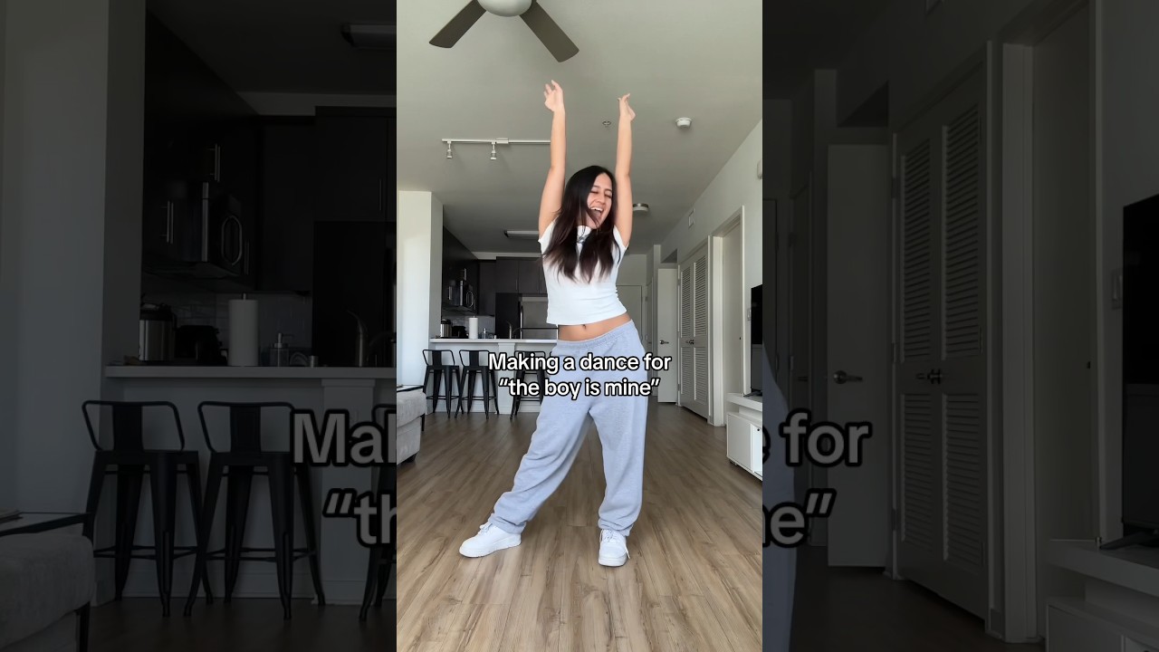 pov: ты придумываешь танец 🤣🕺 #arianagrande #theboyismine #dance