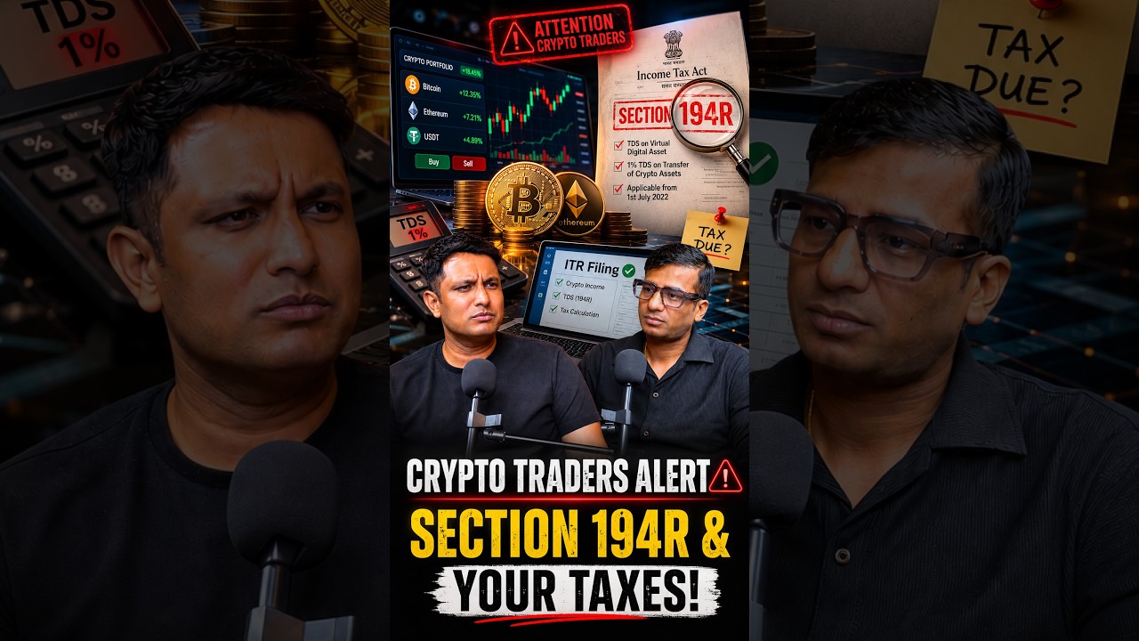Crypto Income Par Expenses Claim Kaise Kare? 💸 | Section 194R Explained