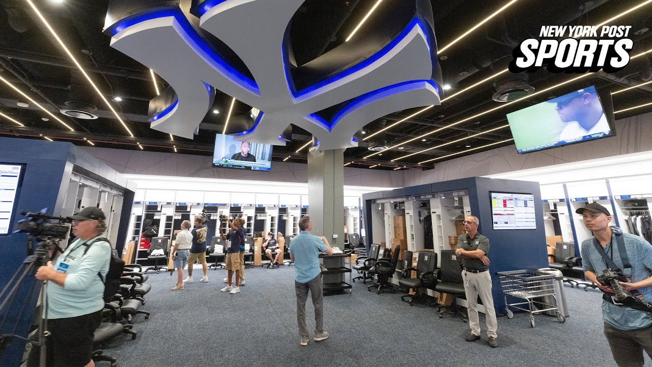 Tour of Yankees newly renovated spring training facilities