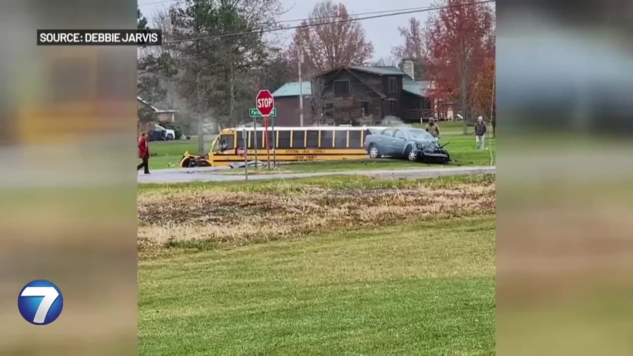 1 dead, 2 injured after rollover crash involving Ohio school bus | WHIO-TV