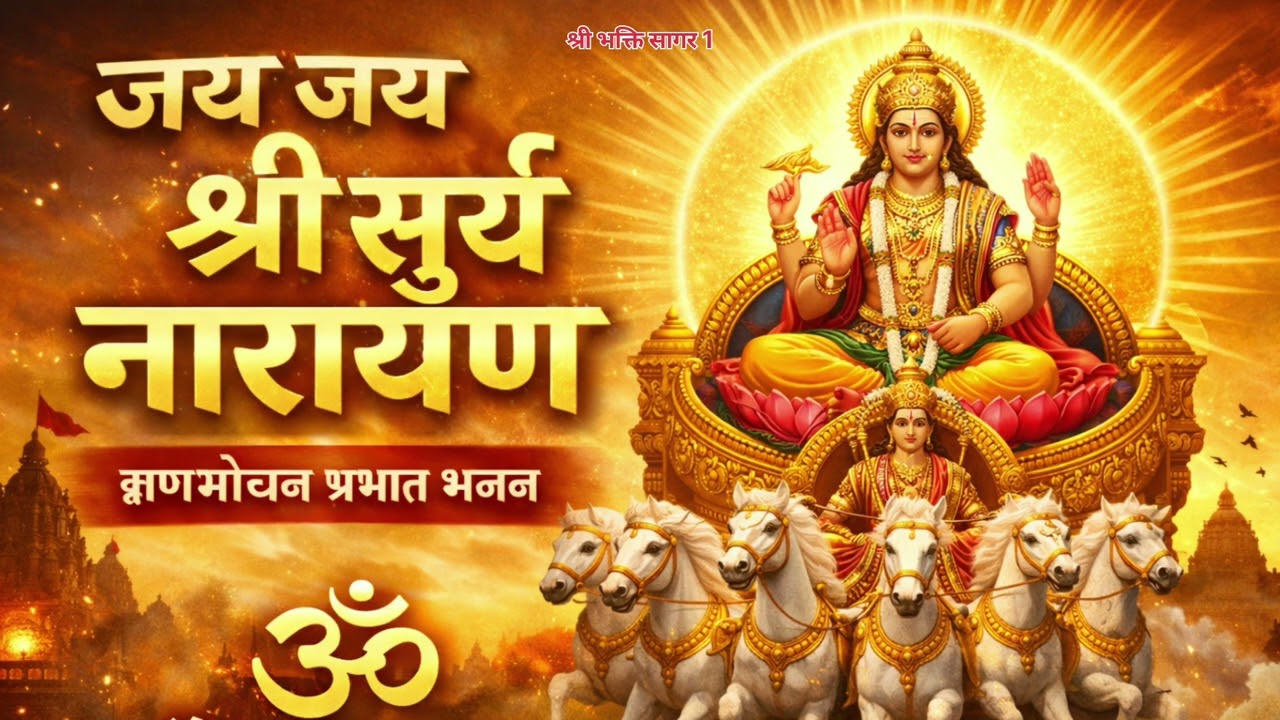 जय जय श्री सूर्य नारायण | Surya Dev Bhajan | Morning Bhajan | ॐ सूर्याय नमः | सूर्यदेव भक्ति