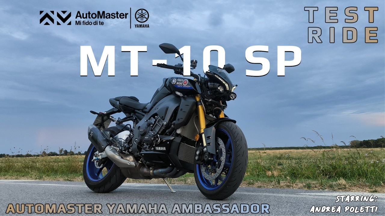 [PROVA SU STRADA by @andrea_poletti ] Yamaha MT-10 SP 2024 test ride della Hyper Naked più estrema