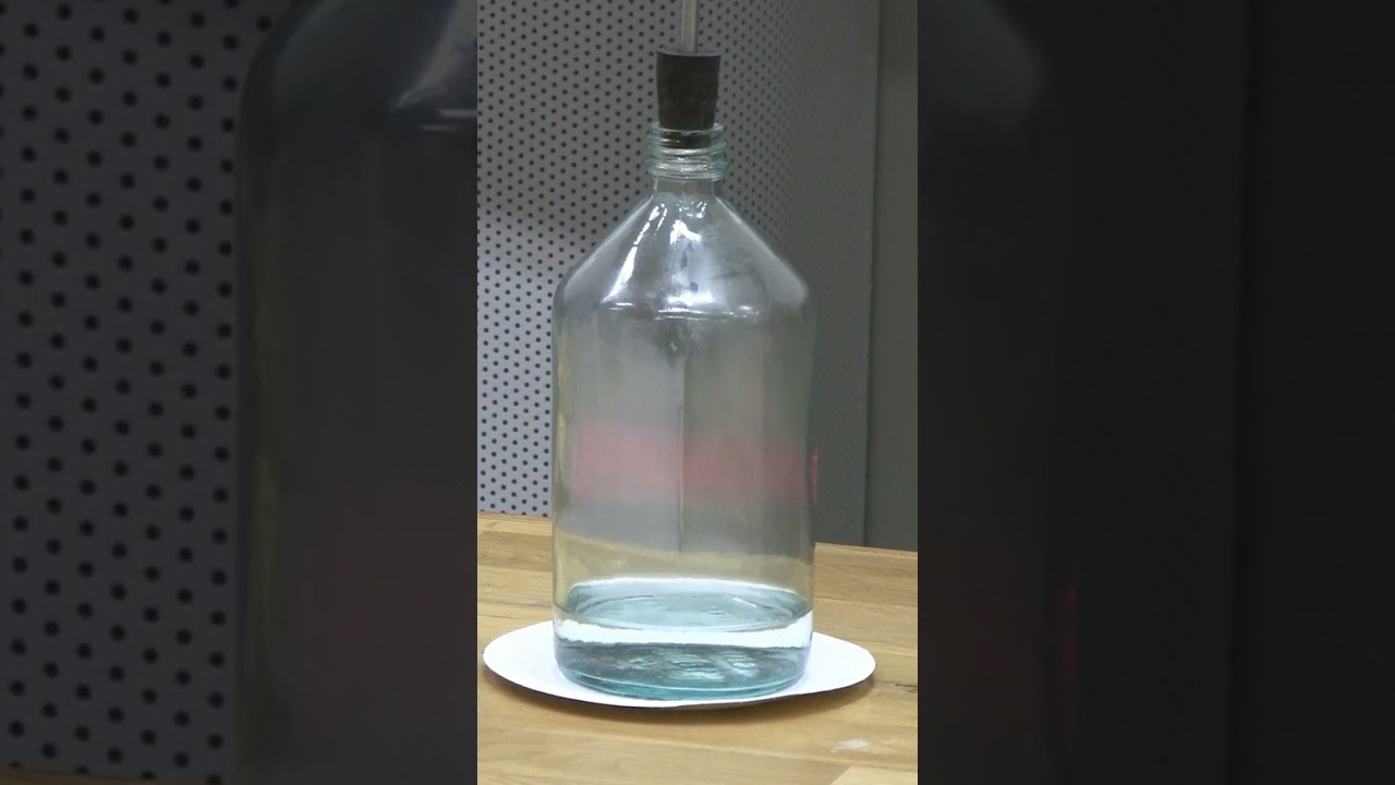 ADIABATIC EXPANSION - CLOUD IN THE BOTTLE