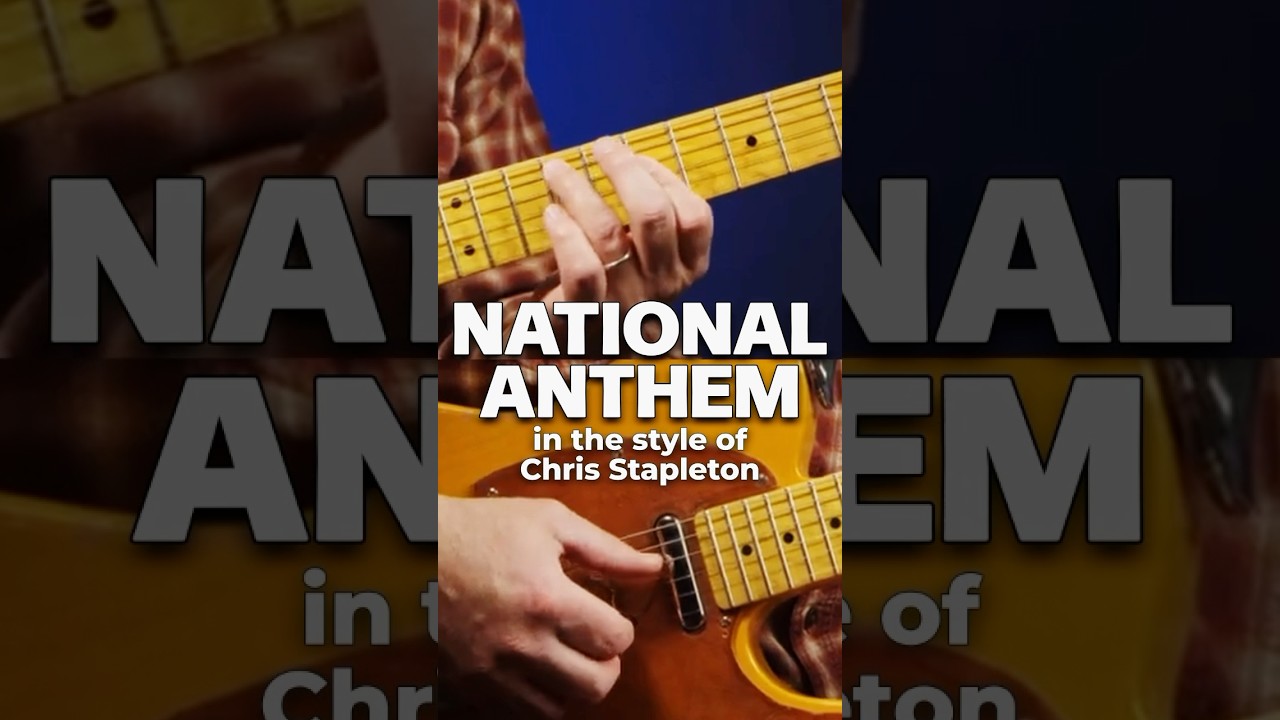 National Anthem | Star Spangled Banner | Solo Guitar Arrangement in Dropped Eb by Jason Carey