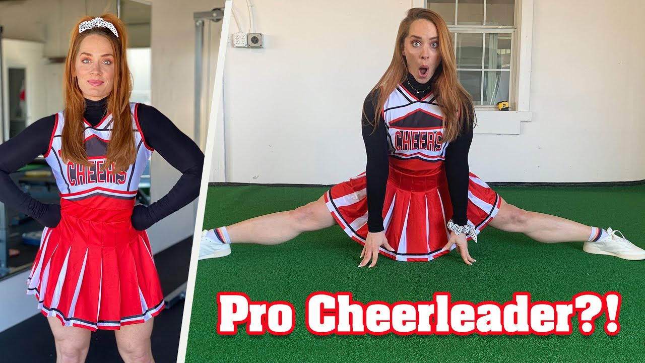 TRAIN LIKE A PRO 🤸🏼‍♂️Navarro Cheer Edition - Trying Gabi Butler’s Brutal Core Workout