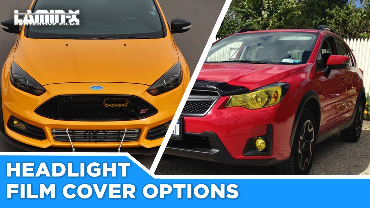 Lamin-x Headlight Film Cover Color Options