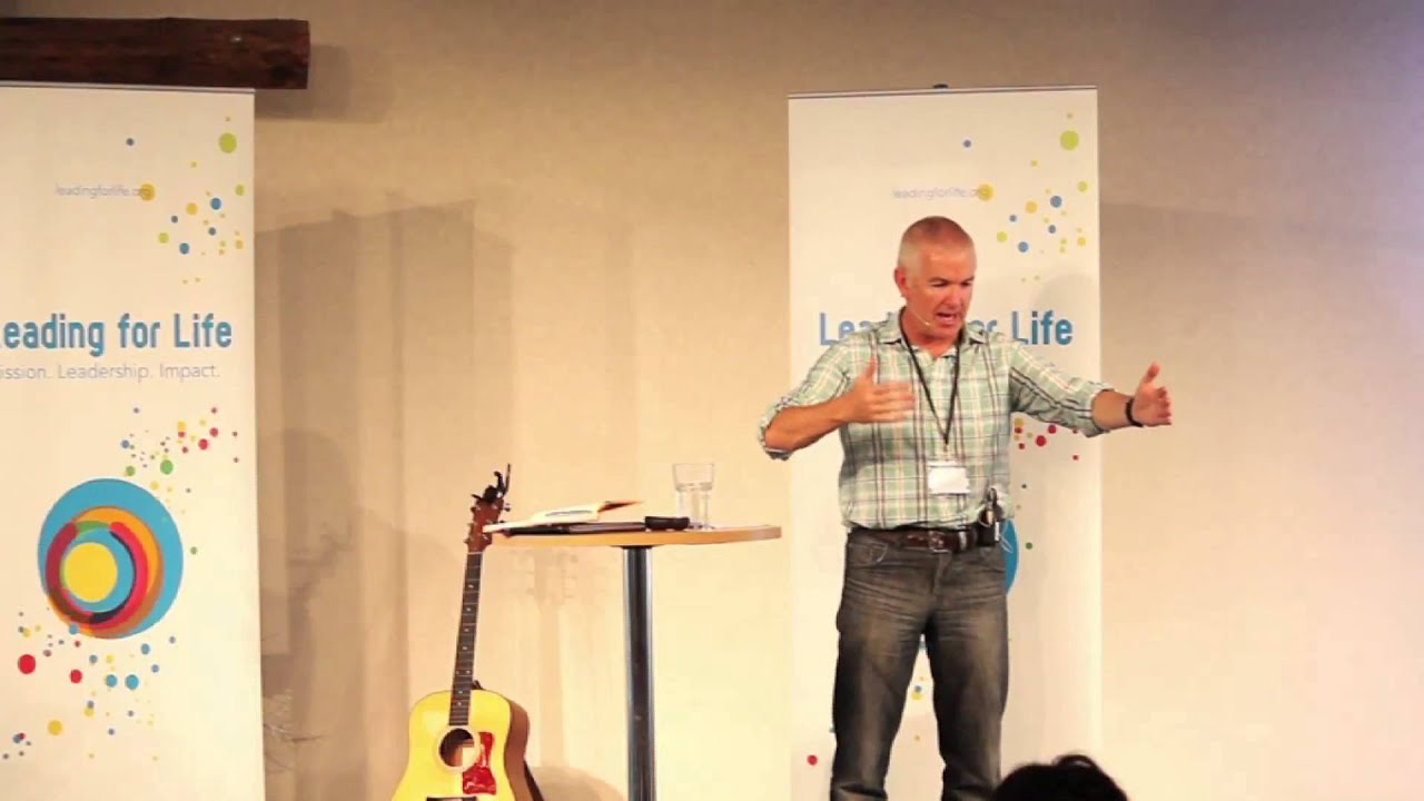 Glenn Jordan at Leading for Life (Innovista International)