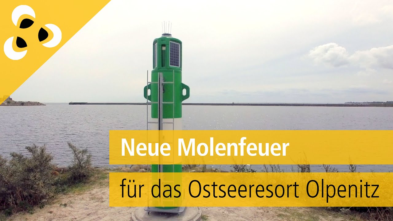 Neue Molenfeuer für das Ostseeresort Olpenitz by SABIK Offshore