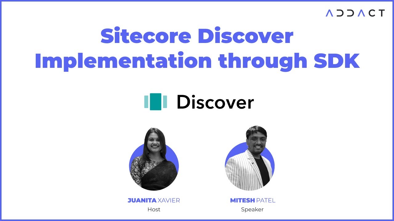 Sitecore Discover Implementation Through SDK Webinar