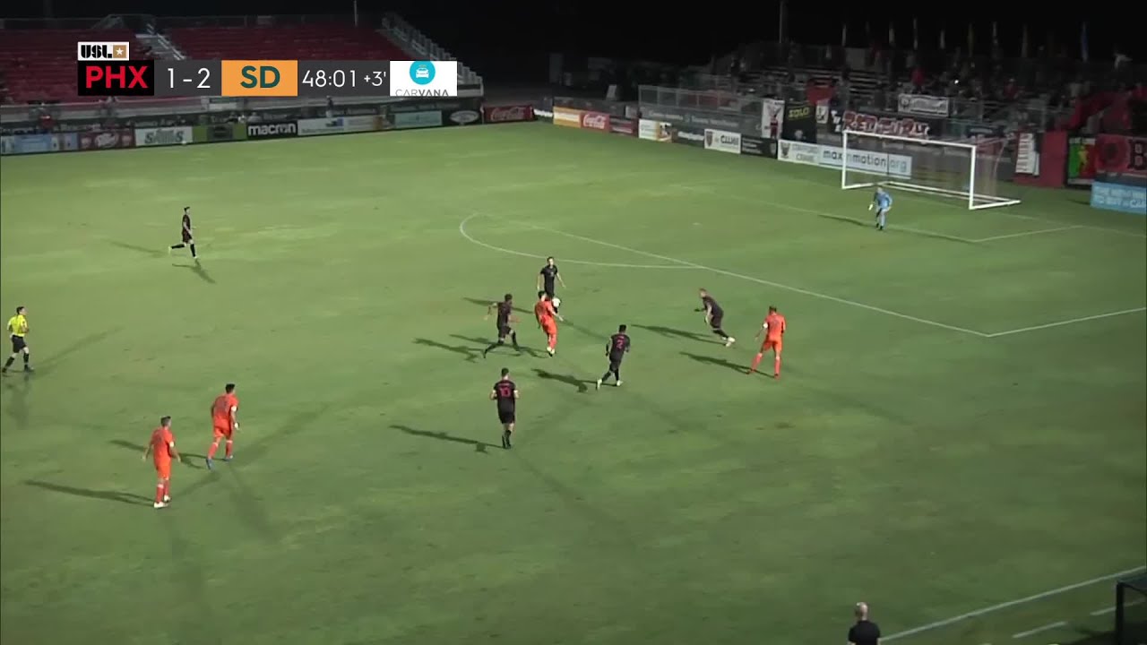 Rubio Rub&iacute;n with a Goal vs. Phoenix Rising FC