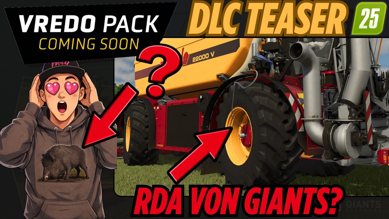 LS25 | VREDO PACK | DLC TEASER | Season Pass 2 | #fs25 #ls25