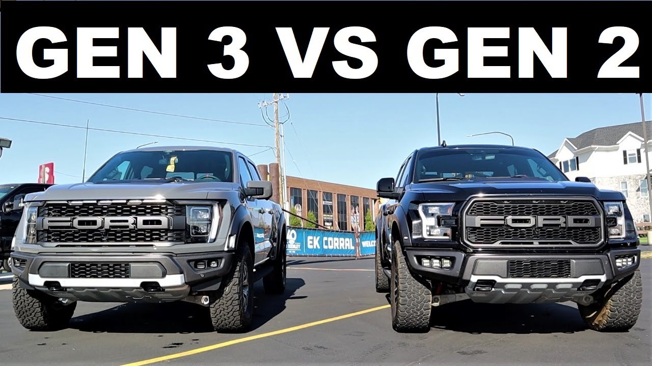 New Gen 3 Ford Raptor Vs Gen 2 Ford Raptor: Let's Settle This Once And For All...Which Is Best?