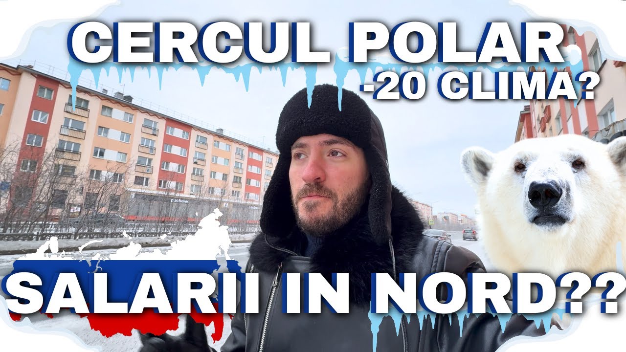 Ce SALARII-PENSII sunt la Cercul Polar RUSIA ?? Centre comerciale mai mari decat in MOSCOVA?