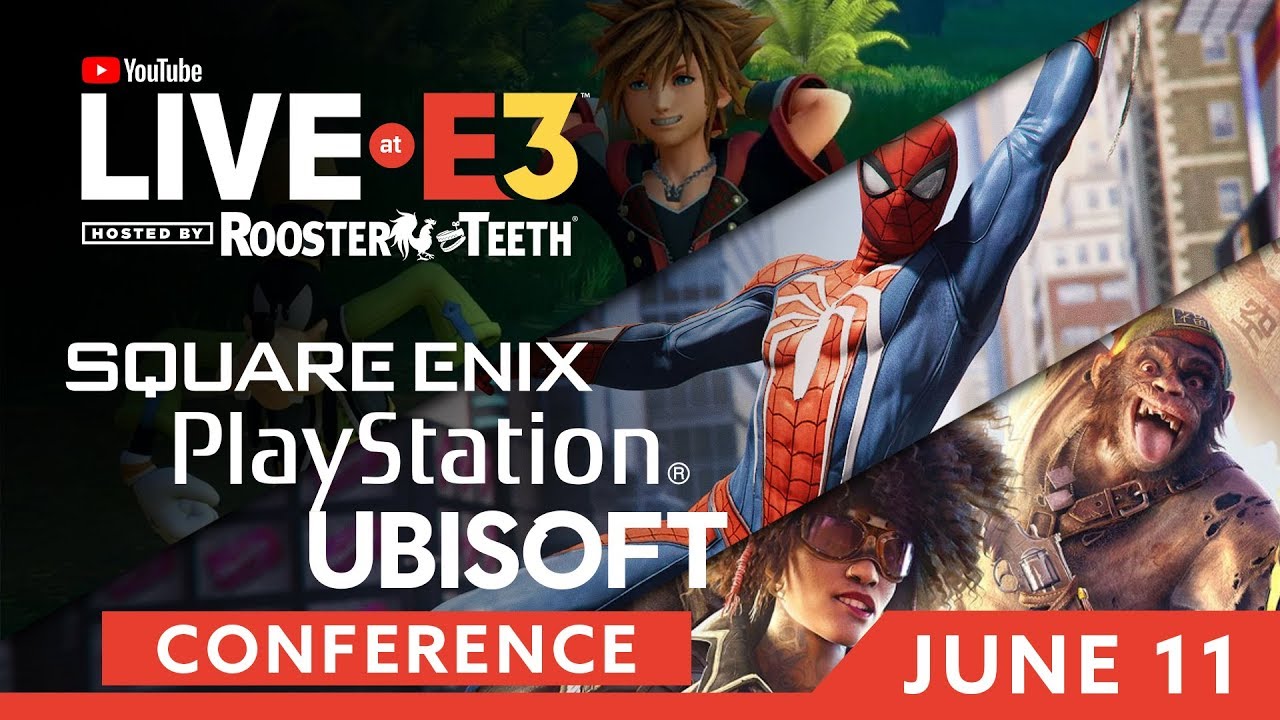 E3 2018: Square-Enix, Ubisoft & PlayStation Briefing & Presentation