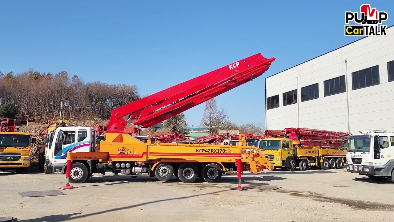 Korea Used Concrete Pump Truck KCP40RX170 (KCP40m)