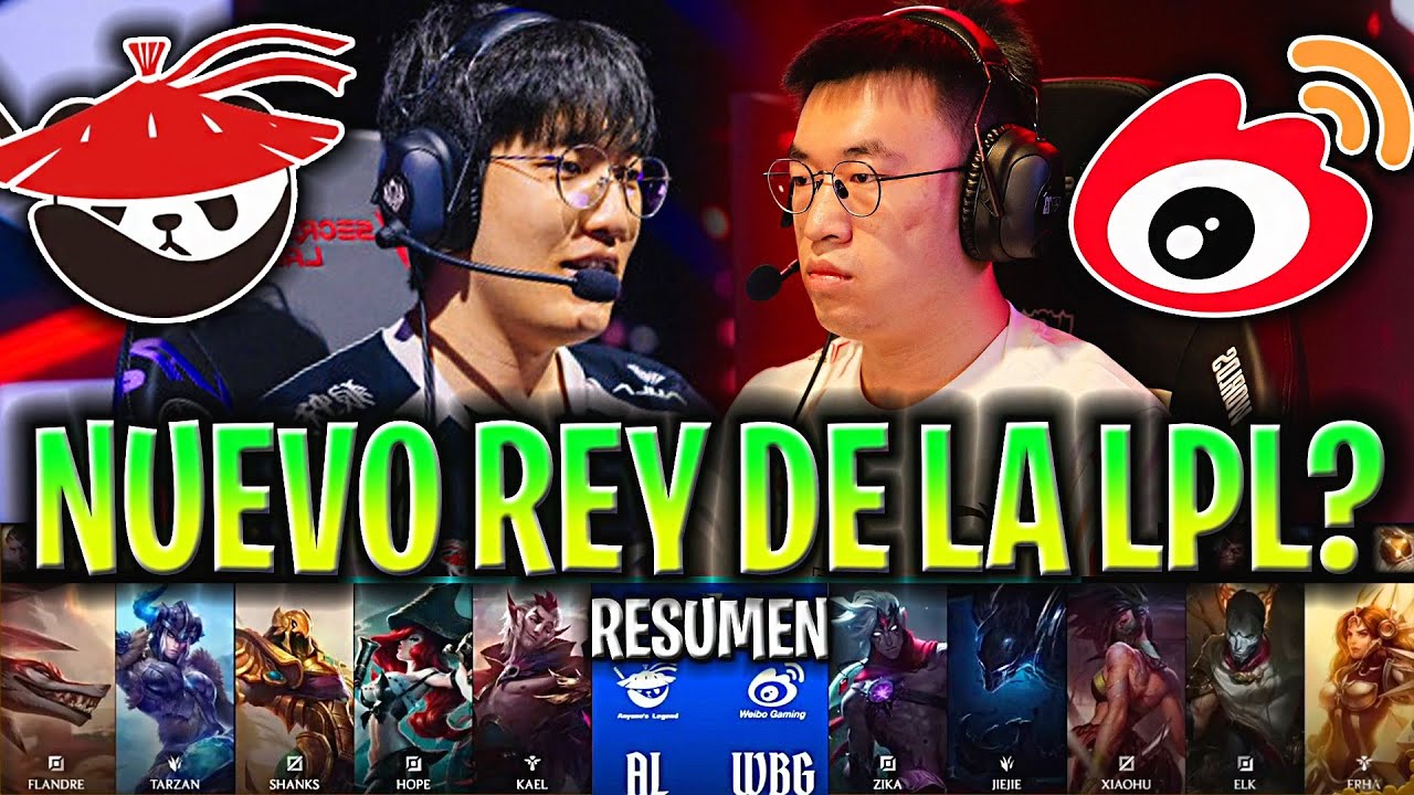 EL NUEVO REY DE LA LPL SE MANTIENE LÍDER? 😱SERIE BRUTAL!🔥 | AL vs WBG Resumen Completo LPL 2026