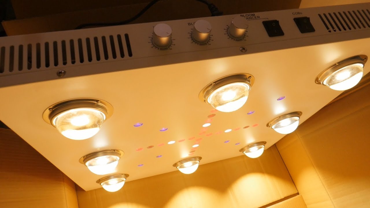 UNBOXING MY NEW GROW LIGHT - OPTIC 8+ LED REVIEW