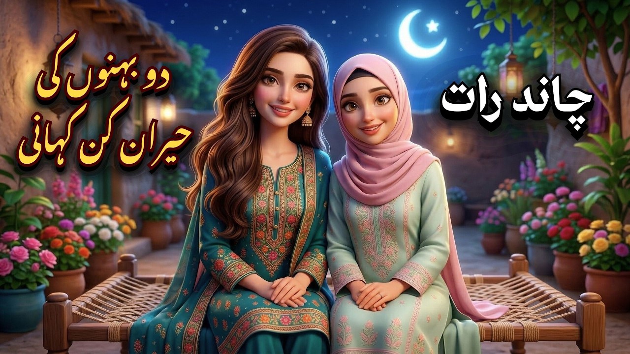 Chand Raat Ka Mojza | Do Behno Ki Hairan Kun Kahani | Urdu Hindi Fairy Tales