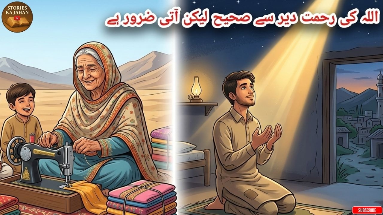 🌟 Allah Ki Rehmat Der Se Aati Hai, Lekin Aati Zaroor Hai — Sabr, Iman Aur Kamyabi #islamicstory