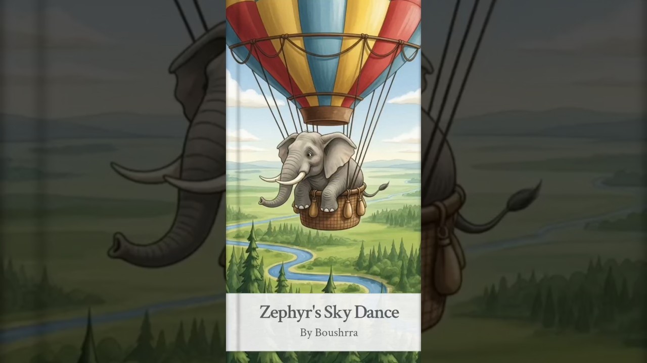 The Elephant and the Giant Balloon🎈 #bedtimestories #educationalstories #fairytales #moralstories