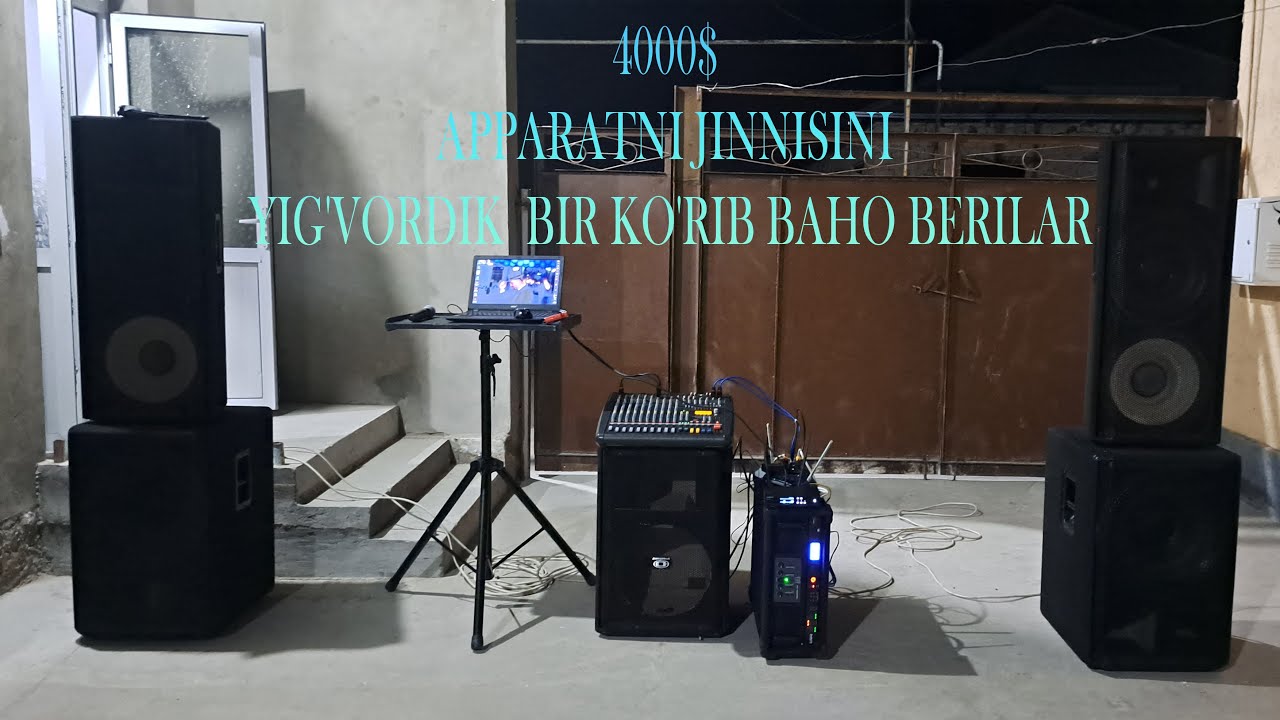 📢4000$ 🔉APPARATNI 😊JINNISINI YIG'VORDIK💣 BIR KO'RIB BAHO BERILAR👌