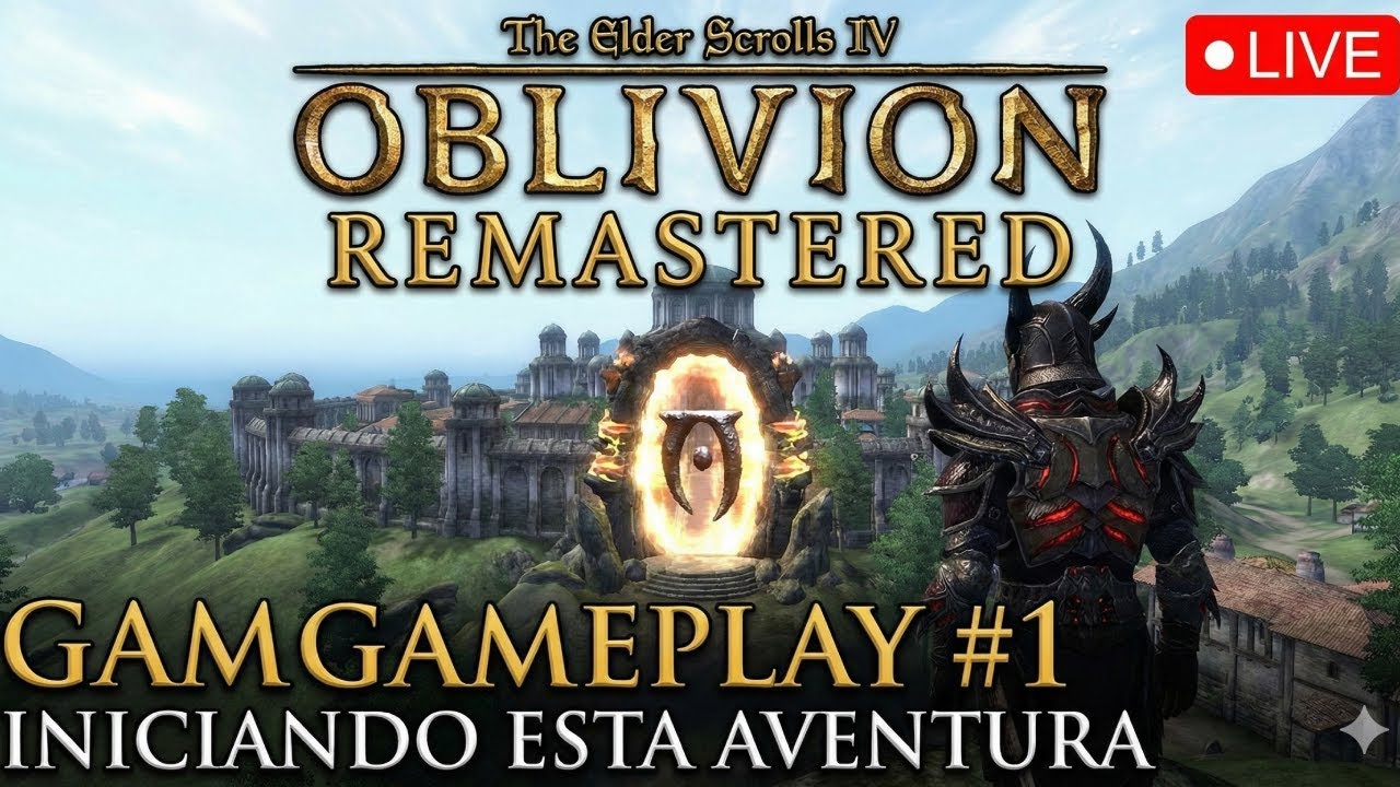Oblivion Remastered Gameplay Español #1 - Iniciando la aventura 