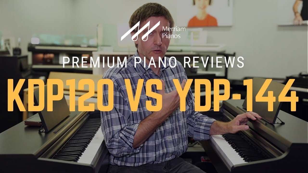 🎹Сравнение и демонстрация цифрового пианино Kawai KDP120 и Yamaha YDP-144 - Домашние пианино Yama...