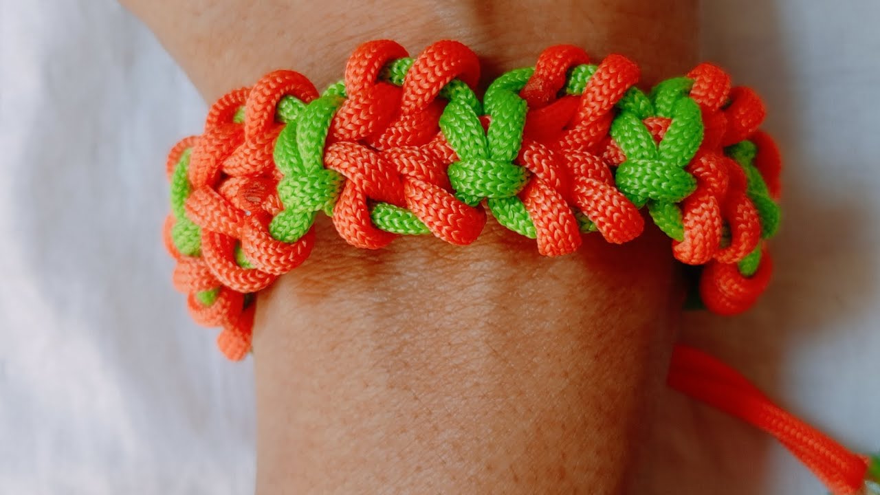 Diy macrame bracelet/ how to make branded macrame bracelet/ macrame bracelet handmade 