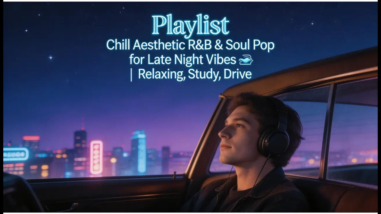 𝐏𝐥𝐚𝐲𝐥𝐢𝐬𝐭 Chill Aesthetic R&B & Soul Pop for Late Night Vibes 🌃 | Relaxing, Study, Drive