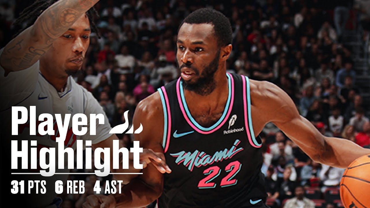Andrew Wiggins Game-High 31 PTS | HEAT vs. Pistons | HEAT Highlights | November 29, 2025