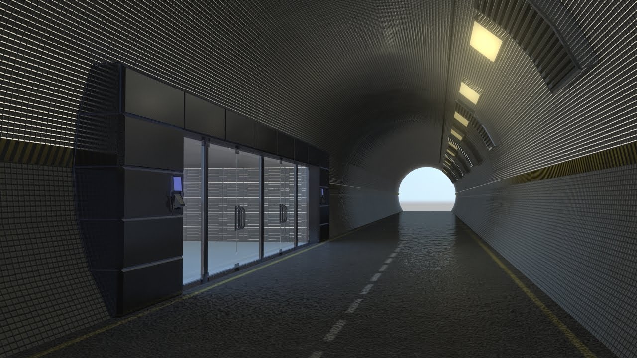 Maya Modeling Tutorial- Tunnel Road part-2