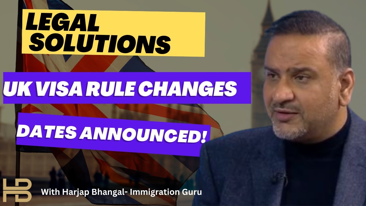 Legal Solutions with Harjap Singh Bhangal 23.02.2024 Latest UK Immigration Changes - February 2024