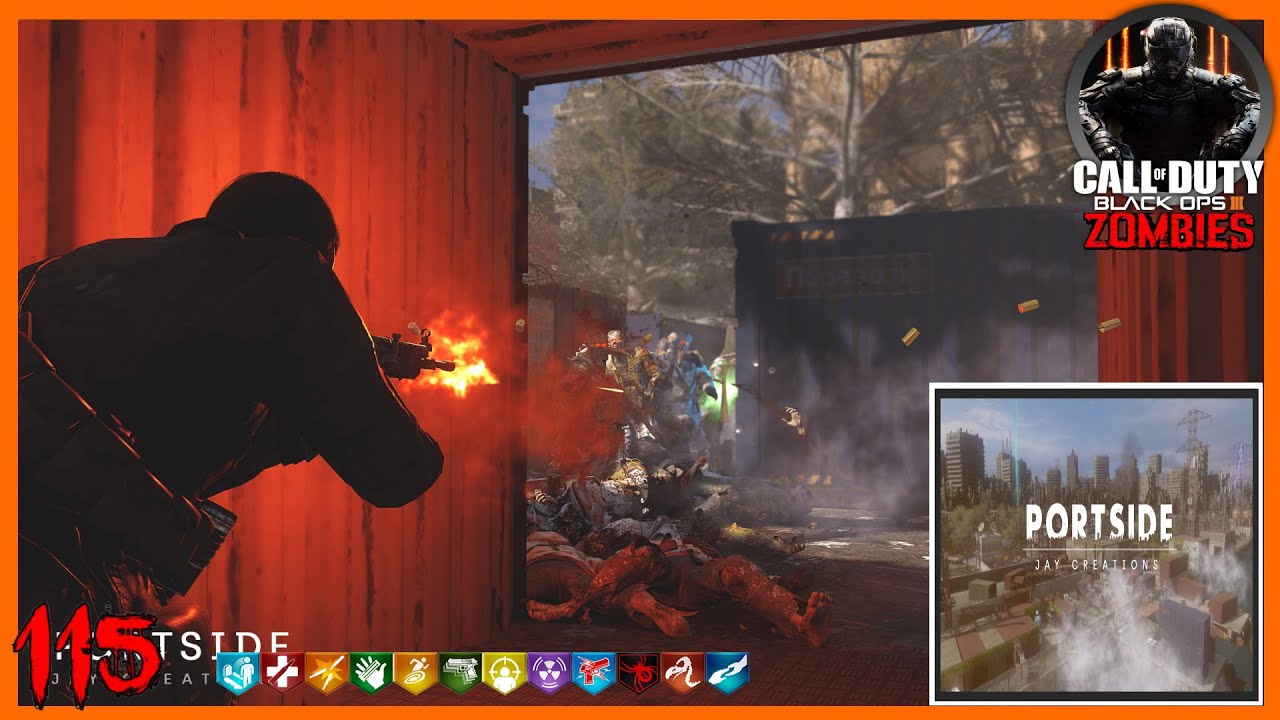 4TH OF JULY: PORTSIDE ZOMBIES - Black Ops 3 Custom Zombies