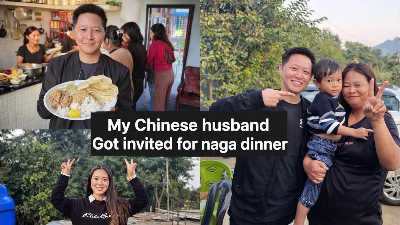 My Chinese husband and I got invited for naga dinner 🥰