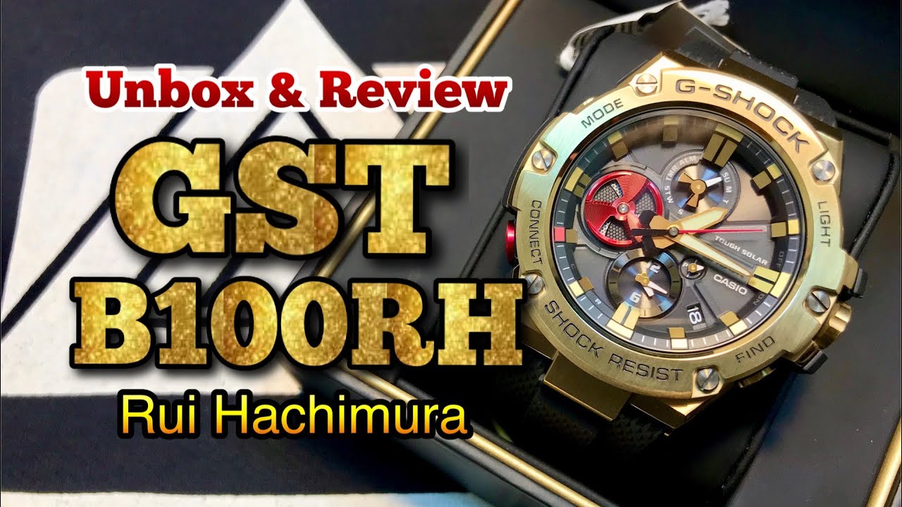 ĐẬP HỘP ĐỒNG HỒ GST B100 RH - RUI HACHIMURA COLLABORATION (Việt Nam)