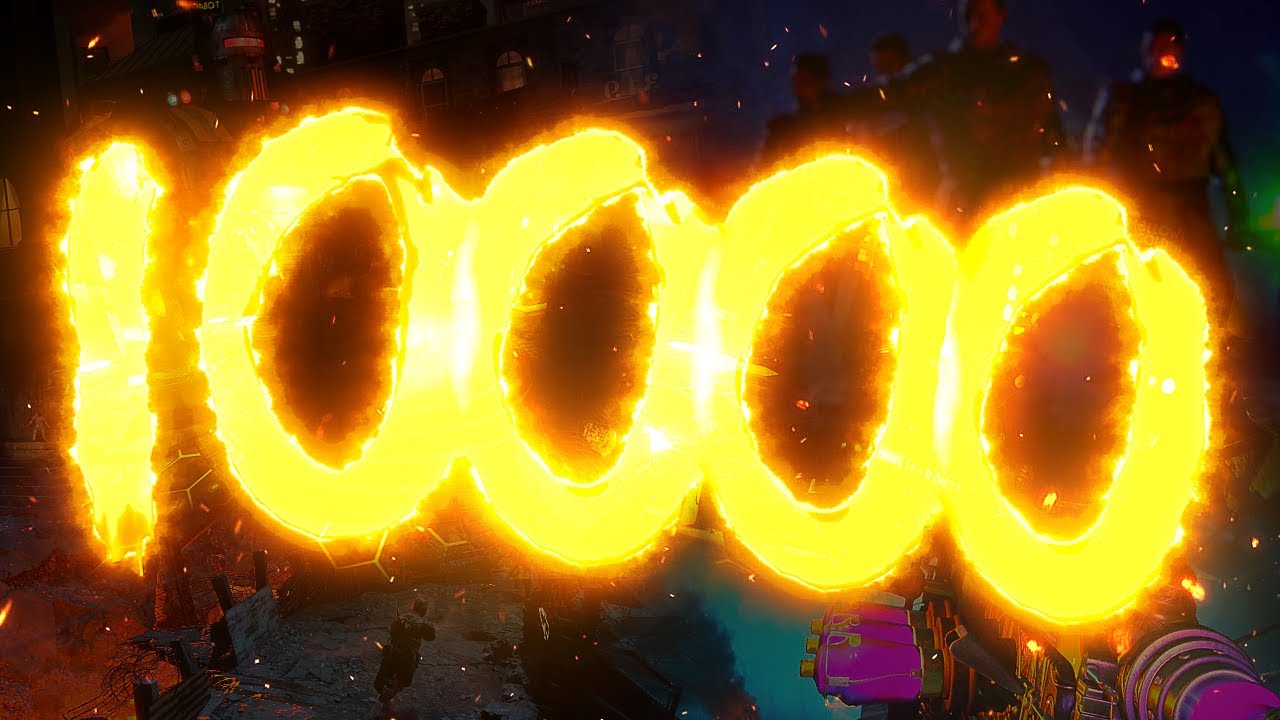 THIS VIDEO TOOK 10000 HOURS TO MAKE.