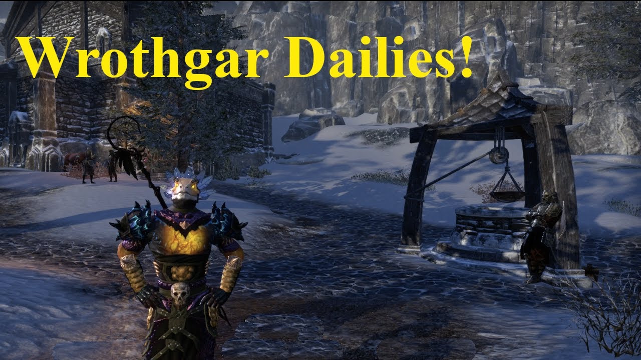ESO Wrothgar Dailies!