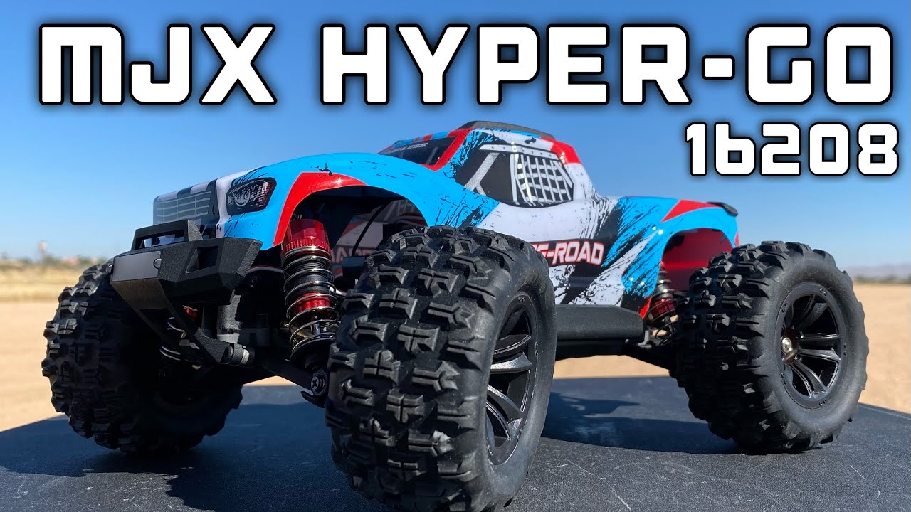 $80.99!!!!!   MJX Hyper-Go 16208 Full Hobby Grade Independent Receiver/ESC Brushless Motor RC Truck