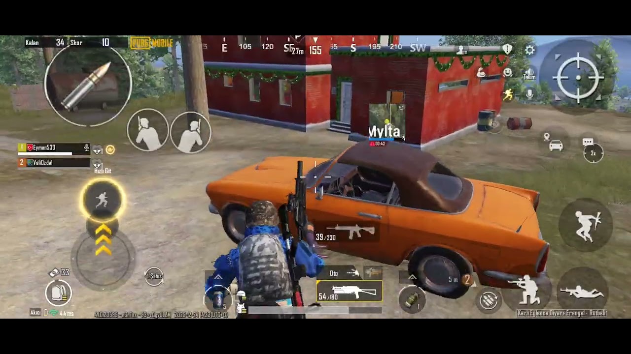 Veli İle Erangel ve livik oynadık-Pubg Mobile