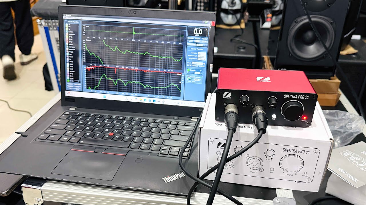 SoundCard untuk RTA - PHASELAB spectra pro 22
