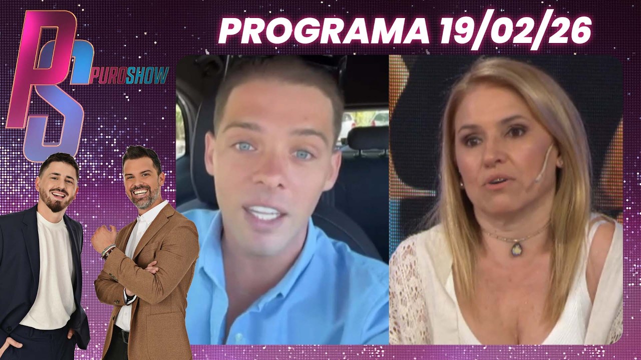 PURO SHOW - PROGRAMA 19/02/26 - ESQUIRLAS DEL PICANTE CRUCE ENTRE SANTI MARATEA Y FER IGLESIAS