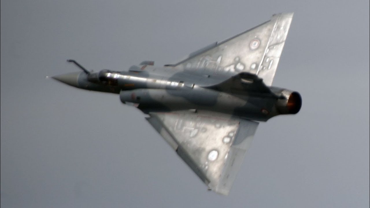 Last Display Dassault Mirage 2000C French Air Force @ Kecskemét Airshow 2008