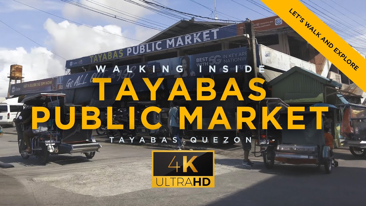 Walking in Tayabas public market in Tayabas Quezon | Tayabas public market walking tour