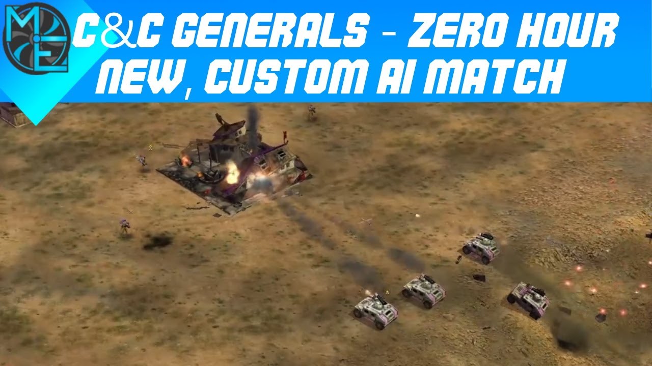 Generals ZH - New, Custom AI Match