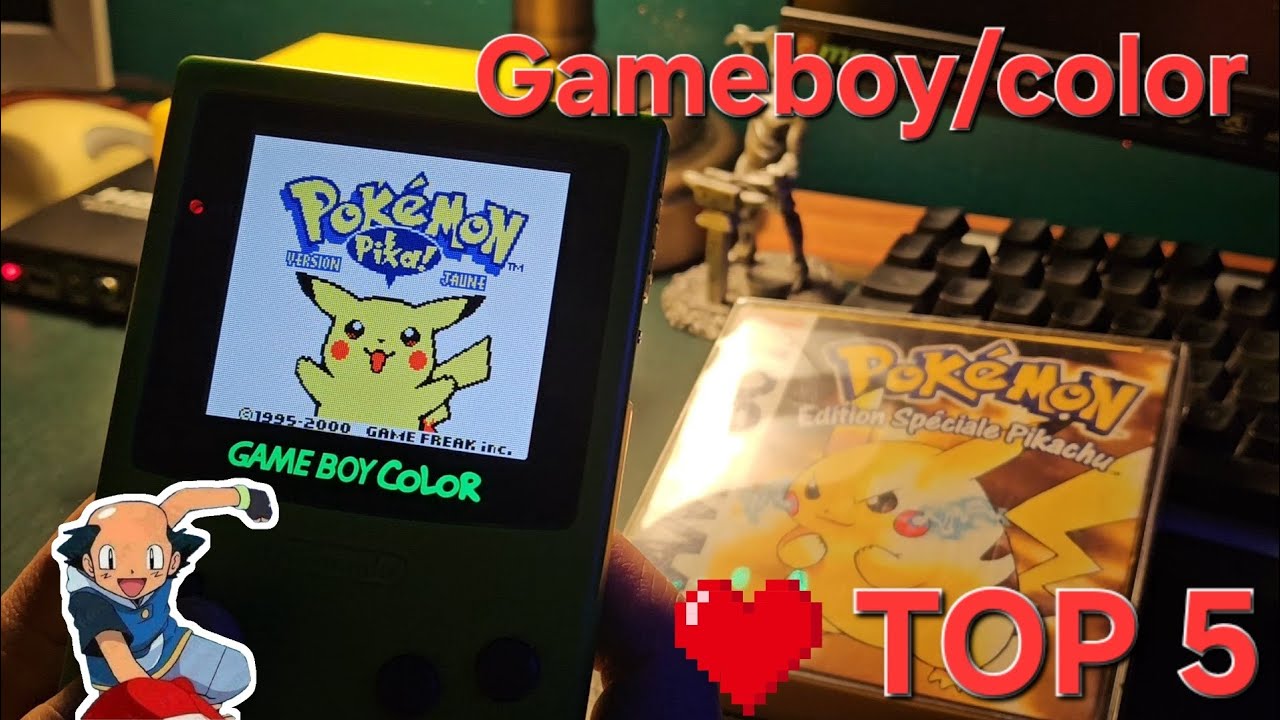 Mes 5 jeux préférés dans ma collection Gameboy et Gameboy Color 🤩