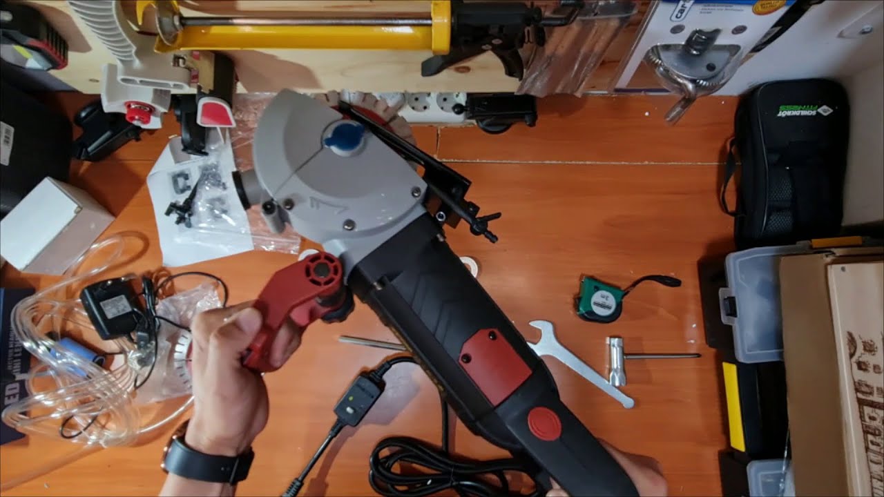 Unboxing y tutorial de Radial Ranuradora de Pared 6200 rpm/min | Tutoriales Ambroa