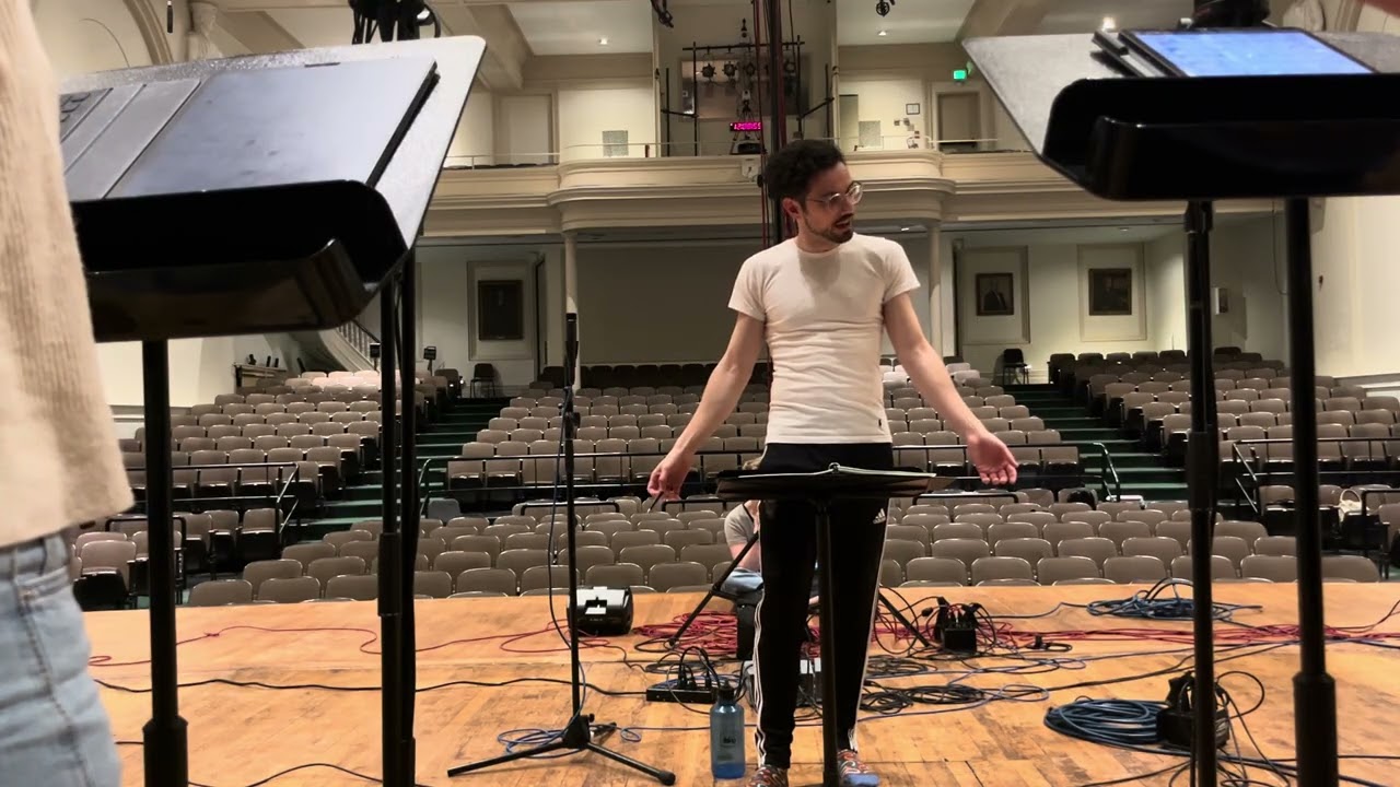 always the garden Peabody studio recording session, March 2025