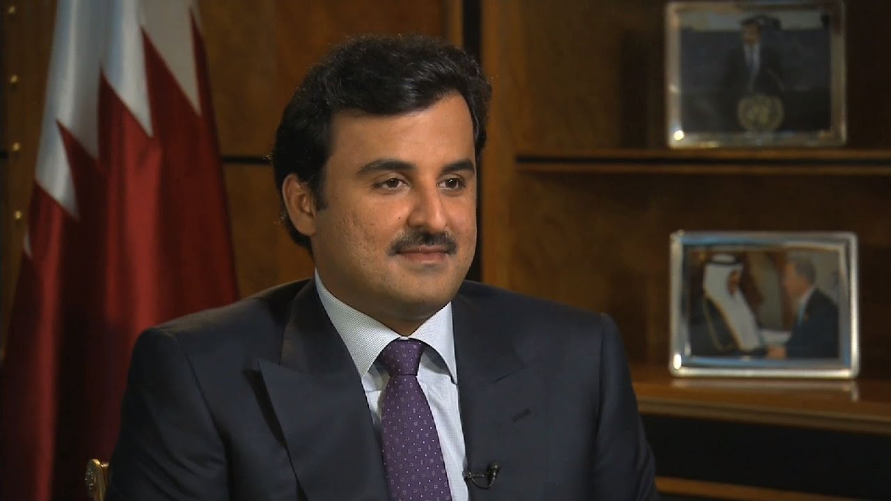 حضرة صاحب السمو الشيخ تميم بن حمد آل ثاني أمير البلاد المفدى في مقابلة خاصة لـCNN
