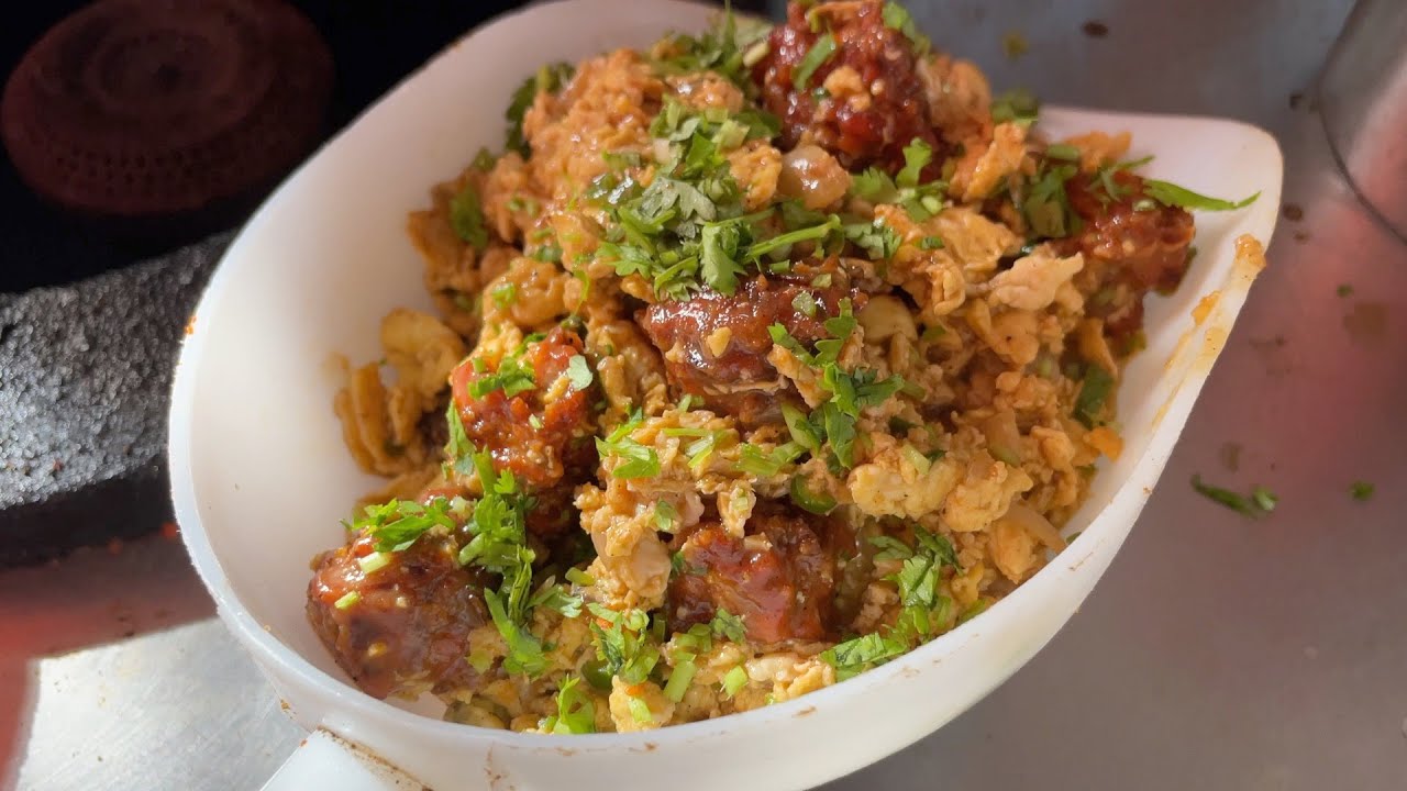 Egg Manchurian Recipe | Street Food